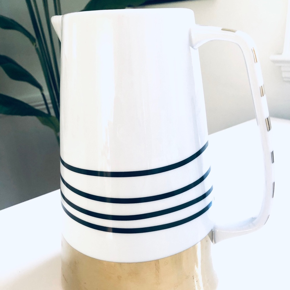 Oh Joy for Target ceramic white and gold pitcher
